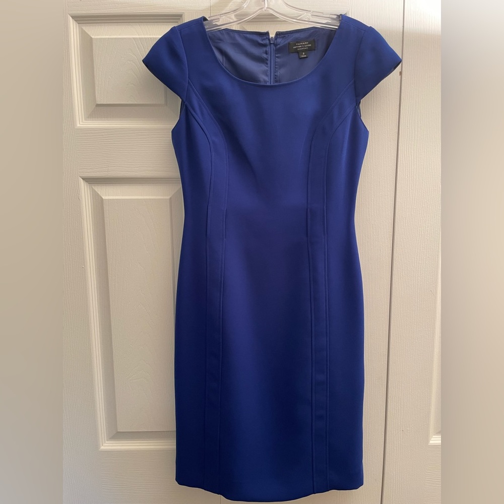 Tahari Blue business dress